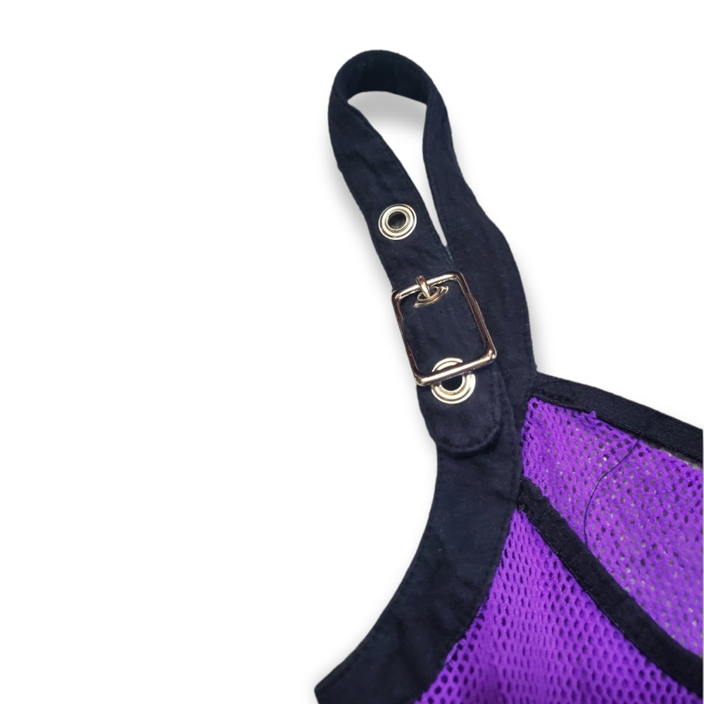 Lip Service Large Purple Mesh Tank Top - Picture 5 of 14